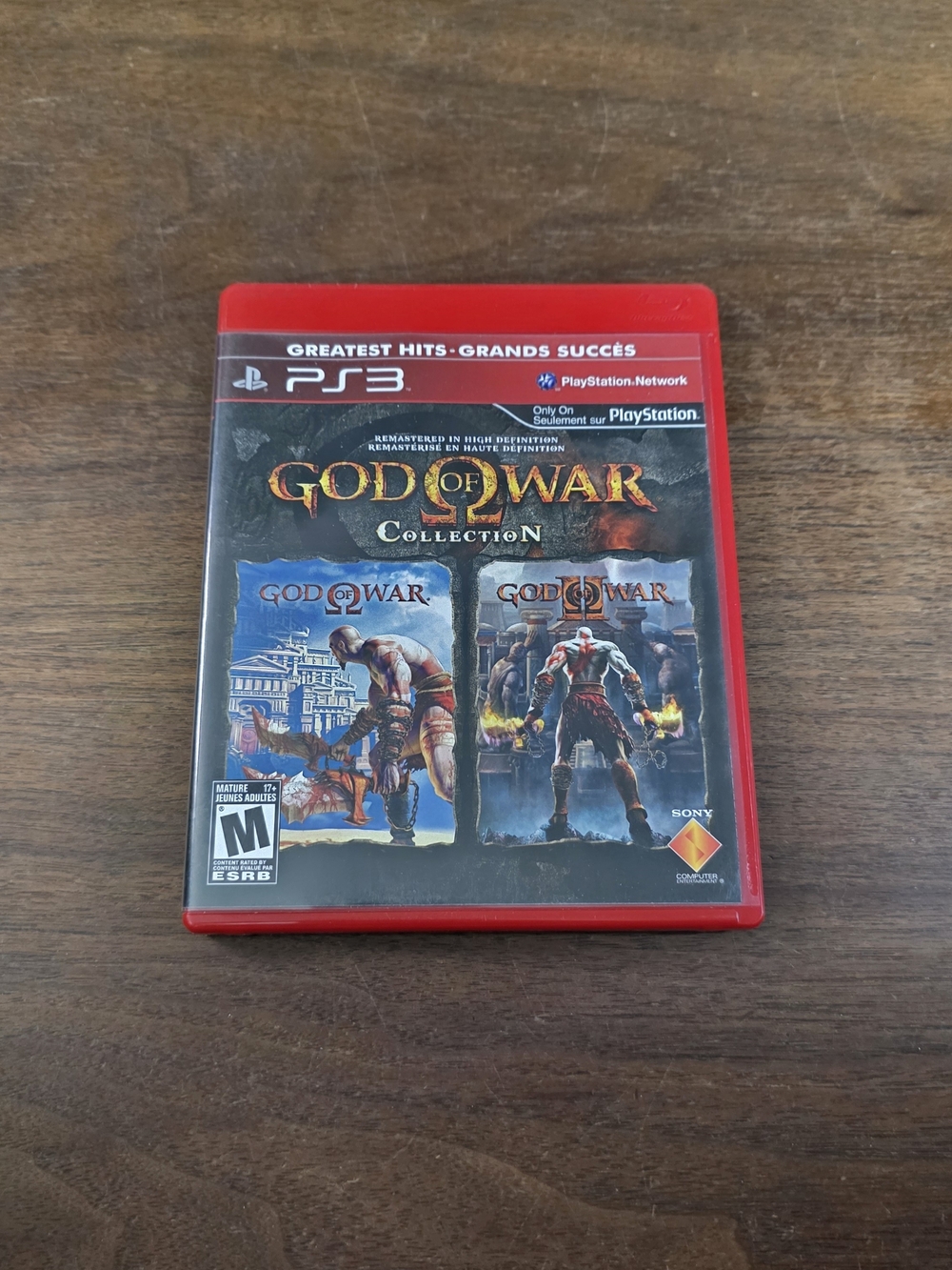 Sony PS3 God of War Collection Game CIB